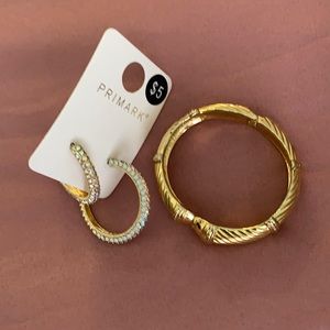 Earring w/ bracelet set